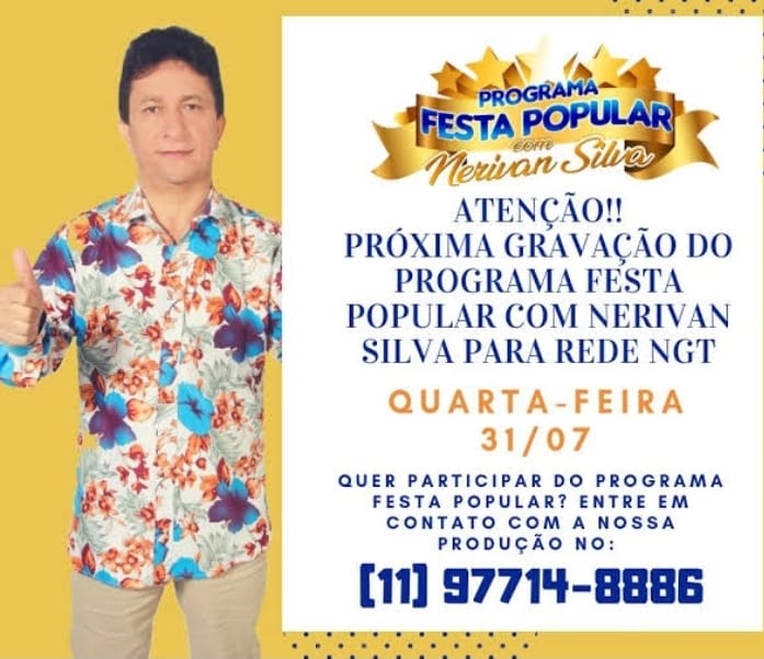 FESTA POPULAR COM NERVIRAN SILVA